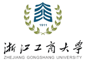 Zhejiang Gongshang University Hangzhou College of Commerce Logo
