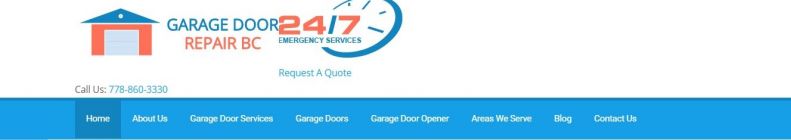 Garage Door Repair BC Logo
