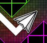 geometry dash wave Logo